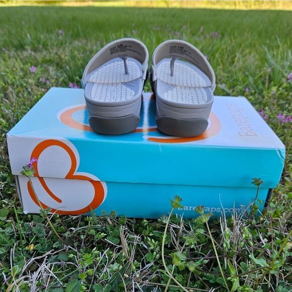 BareTraps Silver Sequins Open Toe Sandals Size 6.5 - Picture 4 of 13